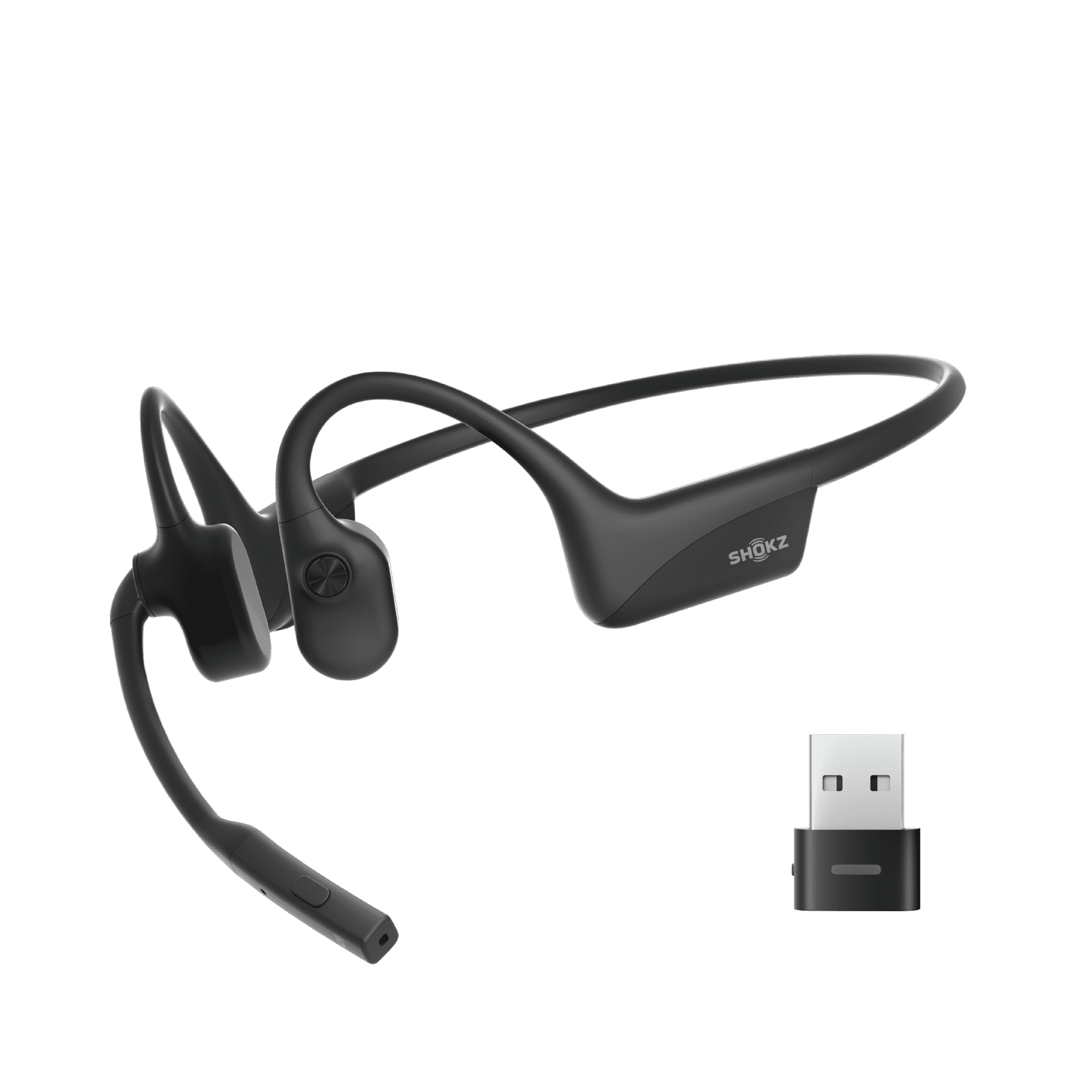 Shokz OpenComm 2 UC 骨傳導通訊耳機 C110 (USB-A) 圖 1