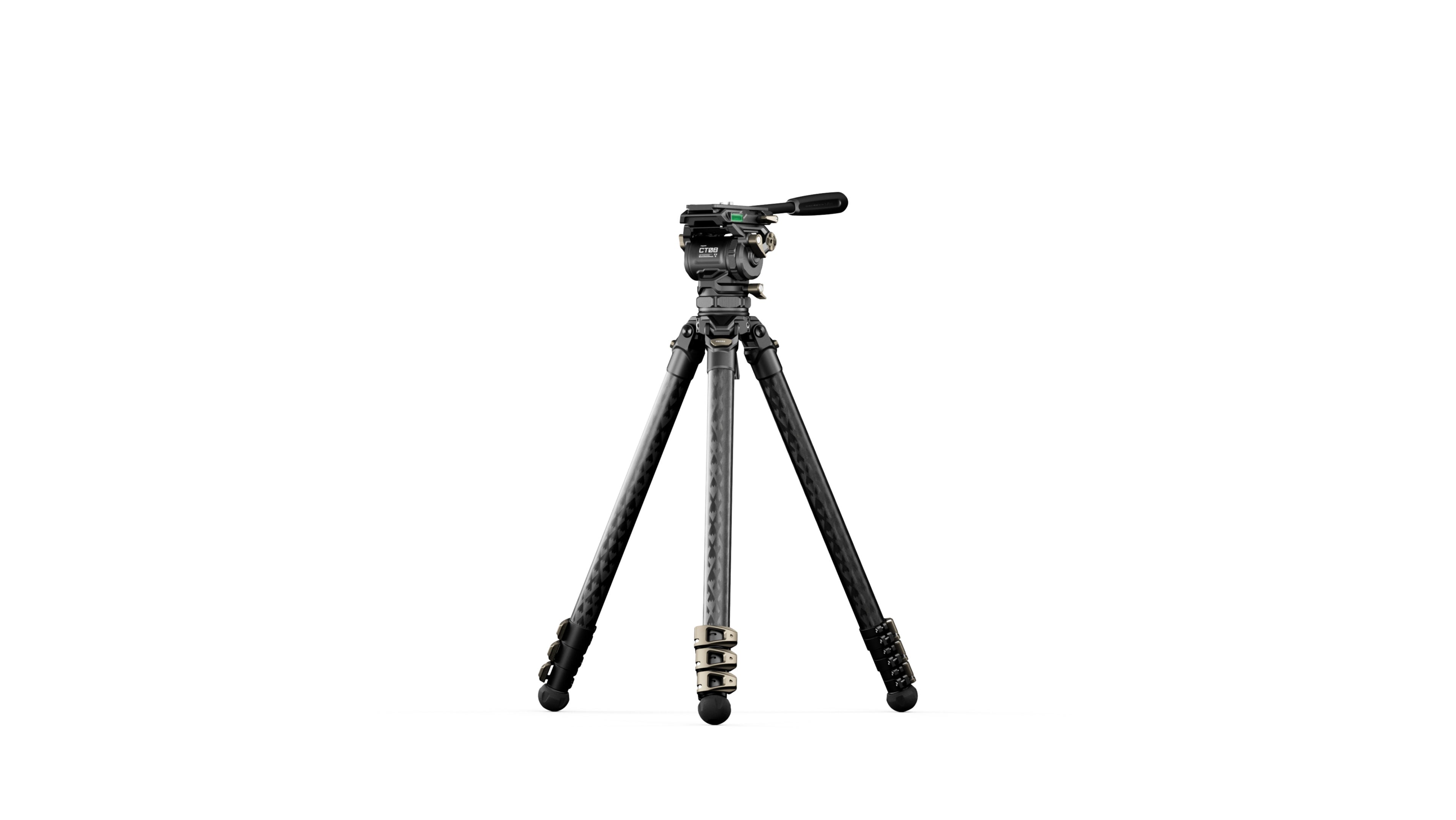 TILTA 鐵頭 CT08 75mm Cine Fluid Head with 3-Stage Carbon Fiber Tripod Legs (8kg) 圖 9