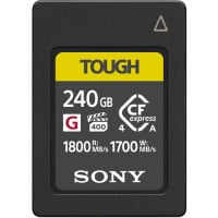 Sony Tough CEA-G Series CFexpress 4.0 Type A 記憶卡 240GB [R:1800 W:1700] (CEA-G240T)