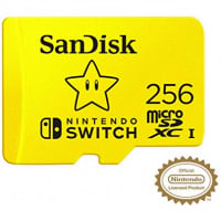 SanDisk UHS-I microSDXC 記憶卡 for Nintendo Switch 256GB [R:100 W:90] (SDSQXAO-256G)