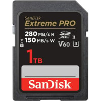 SanDisk Extreme PRO V30 U3 C10 UHS-I SDXC 記憶卡 1TB [R:200 W:140] (SDSDXXD-1T00)