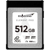 Exascend Element Pro CFexpress 4.0 Type B 記憶卡 1TB [R:3500 W:3100] (EXPC4SB001TB)