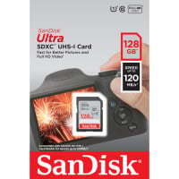 SanDisk Ultra U1 C10 UHS-I SDXC 記憶卡 128GB [R:120] (SDSDUN4-128G)