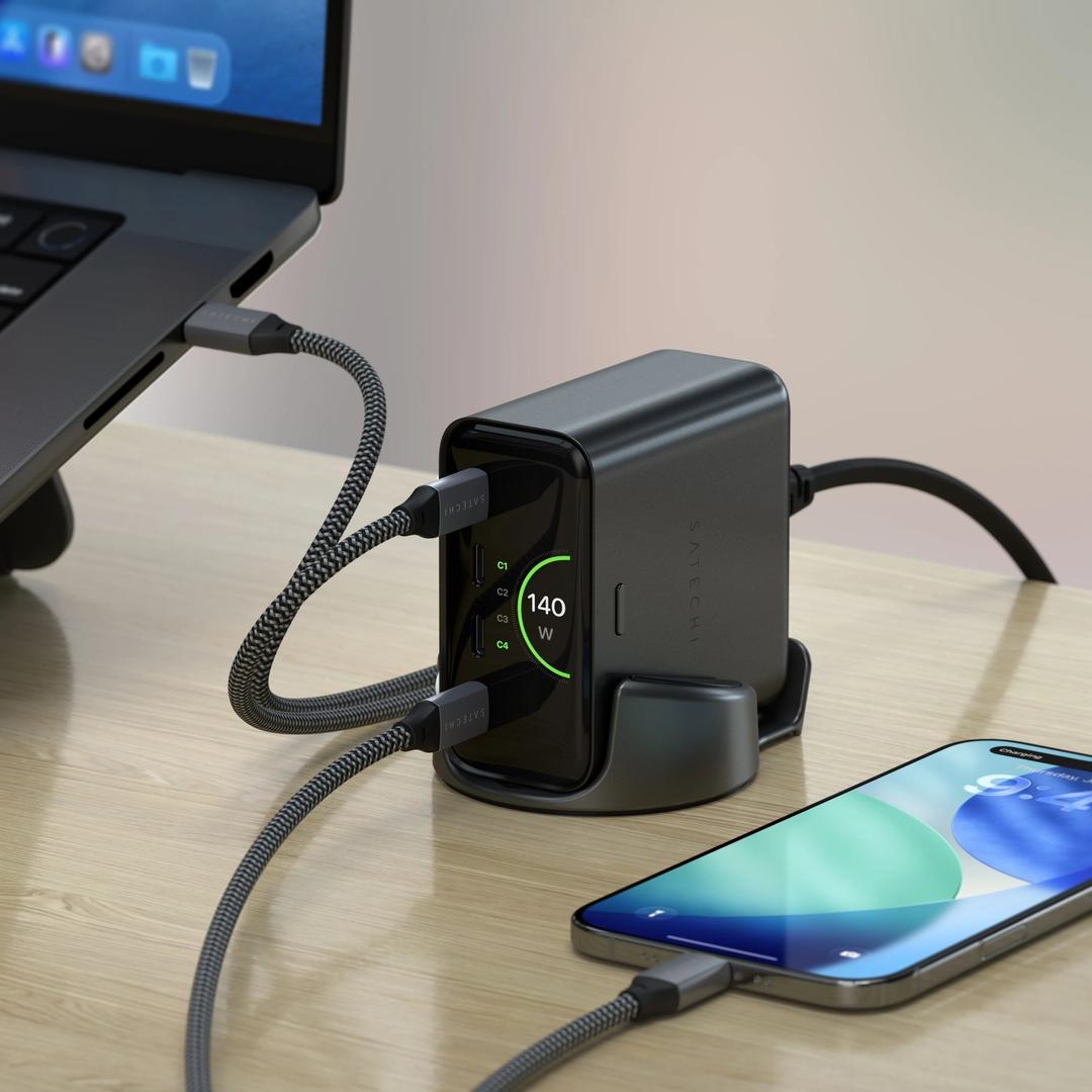 Satechi ChargeView 140W 桌面充電器 圖 2