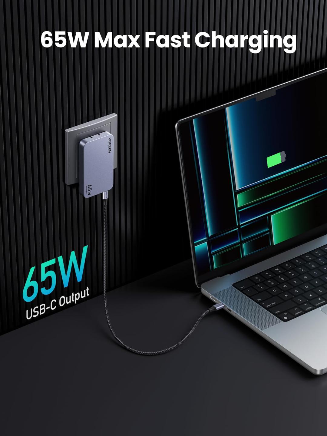 UGREEN Nexode Pro 65W 超薄 GaN 快速充電器 圖 2