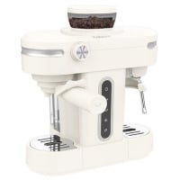 Yohome 家の逸 迷你專業級現磨鮮萃奶泡三合一半自動家庭意式咖啡機 VK-5501E