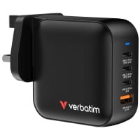 Verbatim GaN Charger 100W 4 Ports PD & QC 3.0 4端口快速充電器 32058