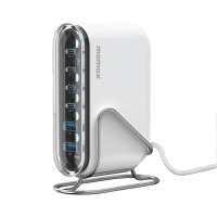 MOMAX Flow Series 1-Charge Flow+ 120W 六輸出 GaN 充電器 UM55