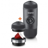 WACACO Nanopresso with NS Adapter 便攜式濃縮咖啡機隨附 NS 膠囊轉接頭套裝