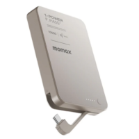 MOMAX 1-Power F.Pass+ 10000mAh 磁力帶線流動電源 IP158