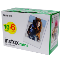 Fujifilm Instax Film Mini 即影即有相紙 (10sheets x 6packs)