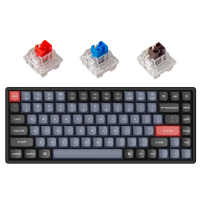 Keychron K2 Pro QMK/VIA Fully Assembled Hot-Swappable Wireless Mechanical Keyboard (RGB Backlight Aluminum Frame)