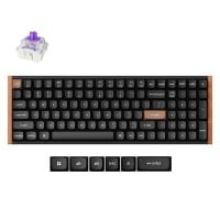 Keychron K4 HE QMK Wireless Custom Keyboard Special Version 三模無線磁軸鍵盤 (木框版)