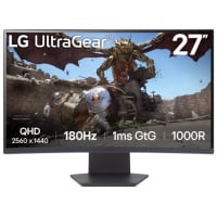 LG 樂金 27吋 UltraGear Full HD VA 180Hz 1000R 曲面電競顯示器 27GS60QC-B