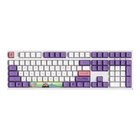 Akko 龍珠Z系列 有線機械鍵盤 3108 V2 (弗利薩Frieza)