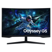 Samsung 三星 32吋 Odyssey G5 QHD VA 165Hz 曲面電競顯示器 LS32CG552ECXXK