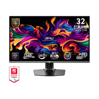 MSI 31.5吋 MPG 322URX QD-OLED 4K UHD 240Hz 電競顯示器