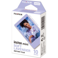 Fujifilm Instax Mini Soft Lavender Instant Film 柔和薰衣草紫邊框即影即有相紙 (10張)