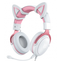 Onikuma 頭戴式貓耳朵 (可拆卸) 電競耳機 X10