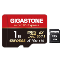 Gigastone microSD Express A1 V30 U3 microSDXC 記憶卡 連SD轉接卡 1TB [R:800 W:650]