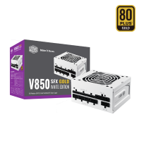 Cooler Master V850 SFX Gold White Edition 850W 80 Plus Gold Fully Modular PSU