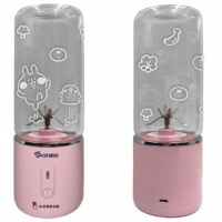 Sanki 山崎 x Kanahei P助與粉紅兔兔 迷你攪拌機 (限量版) SK-PB330