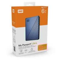 Western Digital My Passport Ultra Protable HDD 6TB (WDBEJA0060BBL-WESN)