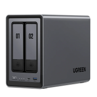Ugreen 綠聯 NASync DXP2800 2-Bay NAS 網絡儲存裝置 25242