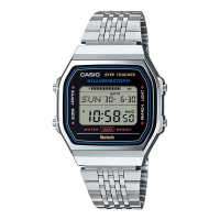 Casio 銀色復古藍牙電子手錶 ABL-100WE-1A