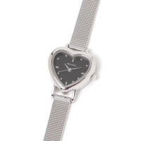 niko and Heart Mesh Watch 不鏽鋼心形手錶