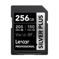 Lexar Professional SILVER PLUS SDXC UHS-I Card 256GB [R:205 W:150]
