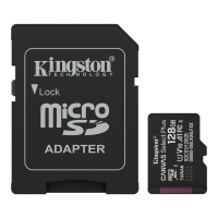 Kingston Canvas Select Plus microSDXC with SD Adapter 記憶卡 128GB [R:150] (SDCS3/128GB)
