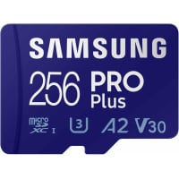 Samsung 三星 2023 PRO Plus U3 A2 V30 microSDXC 記憶卡 256GB [R:180 W:130] (MB-MD256SA)