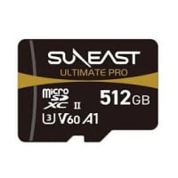 Suneast Ultimate Pro V60 Series microSDXC UHS-II Card 512GB [R:280 W:200] (SE-MS2512G26G1F)