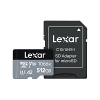 Lexar Silver Series Professional 1066x UHS-I microSDXC 記憶卡 512GB [R:160 W:120]