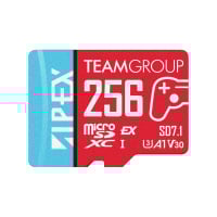 Team Group APEX SD7.1 U3 A1 V30 UHS-I microSDXC 記憶卡 256GB [R:800 W:700] (TAPMSDE256GIV30A102)