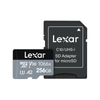 Lexar Silver Series Professional 1066x UHS-I microSDXC 記憶卡 256GB [R:160 W:120]