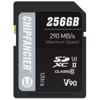CHIPFANCIER Ultra V90 UHS-II SDXC 記憶卡 256GB [290MB/s]