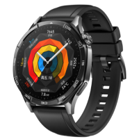 Huawei 華為 Watch GT 5 46mm 幻夜黑 黑色氟橡膠錶帶智能手錶