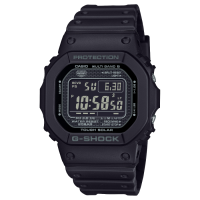 Casio G-Shock 5000系列 黑色數碼運動太陽能手錶 GW-5000HS-1