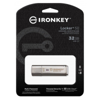 Kingston Ironkey Locker+ 50 USB 3.2 Gen 1 隨身碟 32GB (IKLP50/32GB)