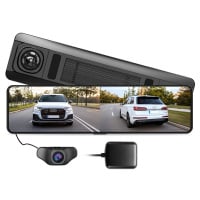 AZDOME 倒後鏡型雙鏡頭超清行車記錄儀 AR12