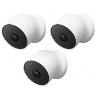 Google Nest Cam (Outdoor or Indoor, Battery) 智能室外攝影機 3-Pack