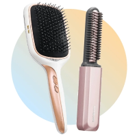 Koizumi 小泉成器 正負離子美髮梳及無線瀏海梳 美髮x造型 雙效套裝