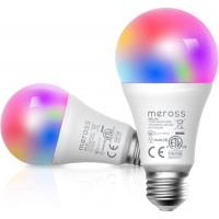 Meross Smart WiFi LED Bulb 智能彩色燈膽 E27 支援 Apple HomeKit MSL120 (2件裝)