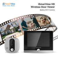 iSmartView 高視保 高清4.3吋顯示幕WiFi貓眼電池門鈴
