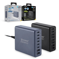 XPower PC240GaN 240W 8輸出 PD3.1/PPS 桌上型GaN充電器