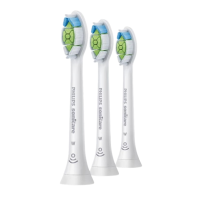 Philips 飛利浦 Sonicare W2 Optimal White 標準型聲波牙刷刷頭 (3支裝) HX6063