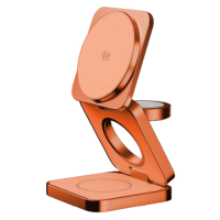 MOMAX 1-Charge Q.Port² 折疊 Qi2.2 三合一無線充電座 UD31Q22