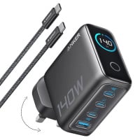 Anker Charger (140W, 4-Port, PD 3.1) 4輸出牆插充電器連 USB-C 充電線 B2697